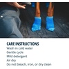 image:imageRuffwear Barkn Boot Dog Socks  4 Count Blue Pool 300 in 325 inBlue Pool