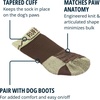 image:imageRuffwear Barkn Boot Dog Socks  4 Count Blue Pool 300 in 325 inEarth Brown