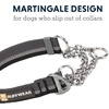 image:imageRuffwear Chain Reaction Martingale Dog Collar Blue Pool 1114Basalt Gray