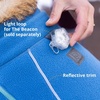 image:imageRuffwear Climate Changer Fleece Dog Jacket Sleeved Silhouette for Core Heat QuickDry Fleece FullLength Zip Front amp Back Leash Portals Reflective Trim Blue Jay MediumCedar Green