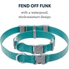 image:imageRuffwear Confluence Dog Collar Stink amp Waterproof Midnight Blue 1420Aurora Teal