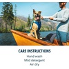 image:imageRuffwear Confluence Life Jacket for Dogs Comfortable and Adjustable Dog Life Vest with Reinforced Handles Leash Connection and Reflective Accents Tangelo Orange MediumBiolumin Blue