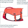 image:imageRuffwear Confluence Life Jacket for Dogs Comfortable and Adjustable Dog Life Vest with Reinforced Handles Leash Connection and Reflective Accents Tangelo Orange MediumTangelo Orange