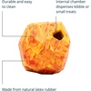 image:imageRuffwear GnawtaRock Interactive Dog Toy Red SumacSalamander Orange