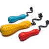 image:imageRuffwear Gourdo Dog Toy with Rope Handle Sage Green LargeDandelion Yellow