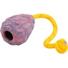 image:imageRuffwear HuckaCone Tug amp Throw Dog Toy Salamander OrangePurple Orchid