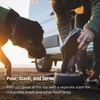 image:imageRuffwear Kibble Kaddie Dog Food Travel Bag Basalt GrayBasalt Gray