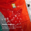 image:imageRuffwear Lumenglow HighVis Dog Vest Reflective Jacket with WaterRepellent Shell HarnessCompatible Leash Portal SideRelease Buckles Back Light Attachment LoopBlaze Orange 1