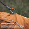 image:imageRuffwear Overcoat Fuse Insulated Vest amp Harness Brown Bear MediumCedar Green