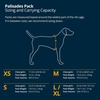 image:imageRuffwear Palisades Dog Backpack Glacier Lake MediumRed Currant