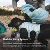 image:imageRuffwear Palisades Dog Backpack Glacier Lake MediumRed Currant