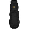 image:imageRuffwear Quinzee Dog Winter Jacket Insulated Packable Puffer Vest with Leash Portal Reflective Trim amp WeatherResistant Shell Adjustable Fit Coat Harness Compatible Obsidian Black MediumObsidian Black