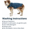 image:imageRuffwear Stumptown Quilted Dog Jacket Insulated WaterResistant Winter Coat with Reflective Trim amp Leash Portal Easy OnOff Buckles Durable ColdWeather Layer River Rock Green MediumRiver Rock Green