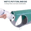 image:imageRuffwear Swamp Cooler Zip Dog Vest Evaporative Cooling for Hot Weather Graphite Gray MediumAurora Teal