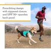 image:imageRuffwear Swamp Cooler Zip Dog Vest Evaporative Cooling for Hot Weather Graphite Gray MediumBlue Mist