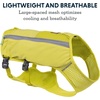 image:imageRuffwear Trail Runner Running Vest Performance Dog Running Harness with Hydration Flasks Reflective Trim amp Light Loop Lightweight BounceFree Running Dog Pack Lichen Green MediumLichen Green