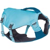 image:imageRuffwear Confluence Life Jacket for Dogs Comfortable and Adjustable Dog Life Vest with Reinforced Handles Leash Connection and Reflective Accents Tangelo Orange MediumBiolumin Blue