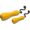 image:imageRuffwear Gourdo Dog Toy with Rope Handle Sage Green LargeDandelion Yellow