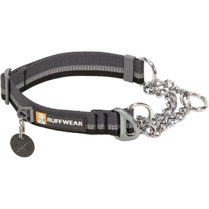 image:imageRuffwear Chain Reaction Martingale Dog Collar Blue Pool 1114Basalt Gray