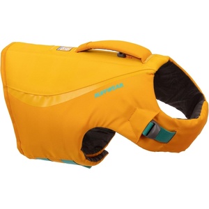 image:imageRuffwear Float Coat Dog Life Jacket Premium Buoyancy Swim Vest with Lift Handle Secure Fit amp Reflective Trim Adjustable Flotation for Swimming Boating amp Outdoor Adventures Purple Lily MediumWave Orange