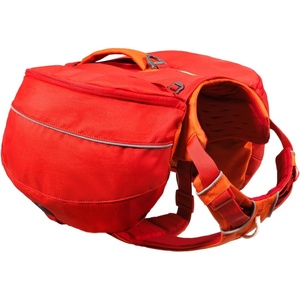 image:imageRuffwear Palisades Dog Backpack Glacier Lake MediumRed Currant
