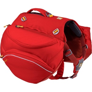 image:imageRuffwear Palisades Dog Backpack Glacier Lake MediumRed Sumac