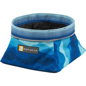 image:imageRuffwear Quencher Collapsible Dog Bowl Moonlight Mountains MediumCoastal Mountains