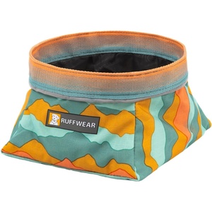 image:imageRuffwear Quencher Collapsible Dog Bowl Moonlight Mountains MediumSpring Mountains