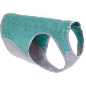 image:imageRuffwear Swamp Cooler Zip Dog Vest Evaporative Cooling for Hot Weather Graphite Gray MediumAurora Teal