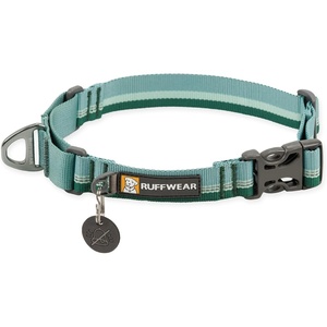 image:imageRuffwear Web Reaction Martingale Dog Collar Basalt Gray 1417River Rock Green